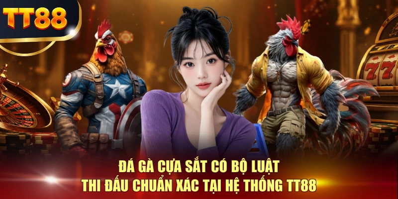 Đá gà cựa sắt có bộ luật thi đấu chuẩn xác tại hệ thống TT88