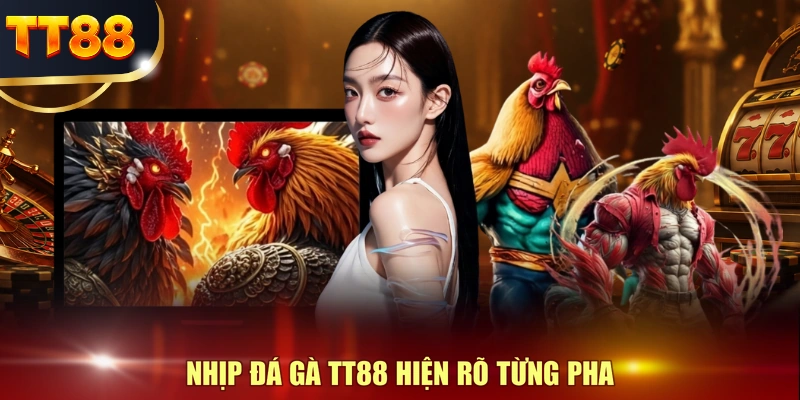 Nhịp đá gà TT88 hiện rõ từng pha