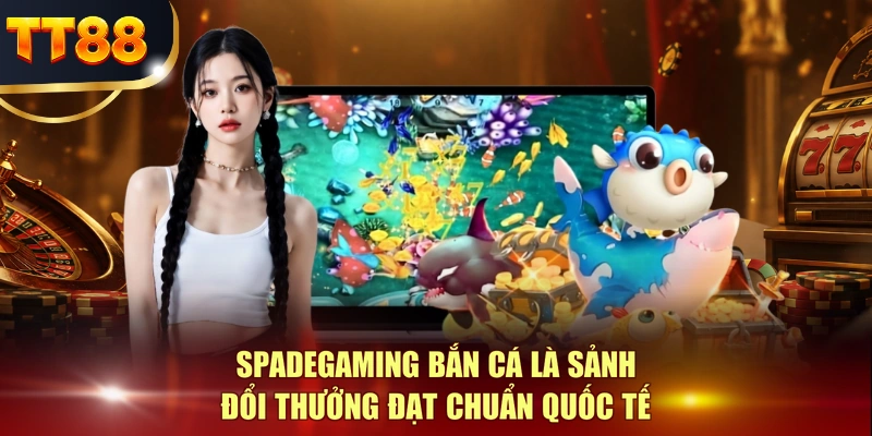 Spadegaming bắn cá là sảnh đổi thưởng đạt chuẩn quốc tế