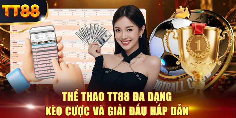 Thể thao TT88 đa dạng kèo cược và giải đấu hấp dẫn