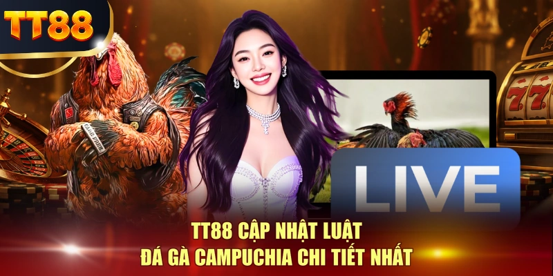 TT88 cập nhật luật đá gà Campuchia chi tiết nhất