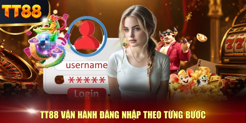 TT88 vận hành đăng nhập theo từng bước